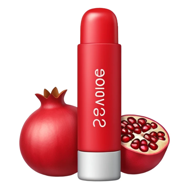 Balmea Pomegranate Lip Balm chapstick for lips sticker
