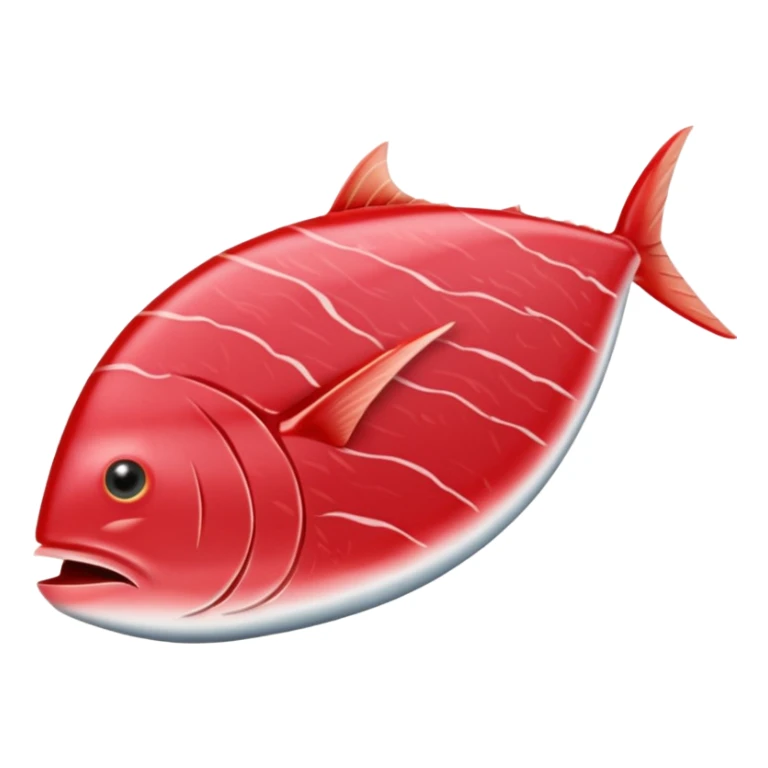 Please make me a piece of tuna sashimi sticker