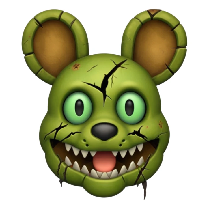 Spring trap fnaf 3 more like the actual one sticker
