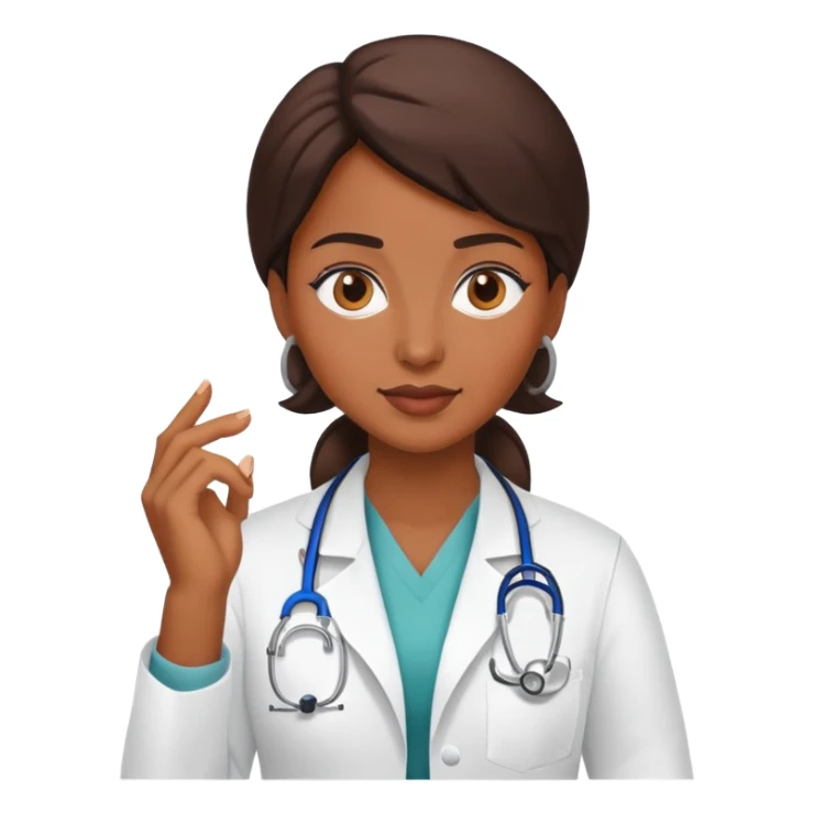 woman doctor sticker