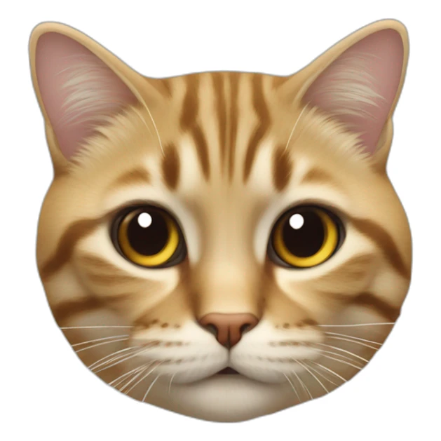 Chat qui fais un poirier sticker