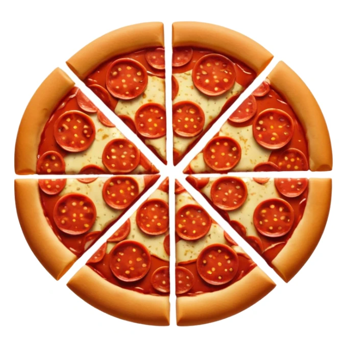 pepperoni slices sticker