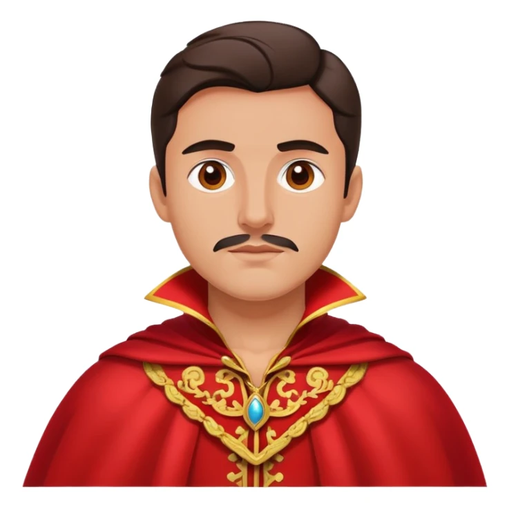 Spanish matador with red cape sticker