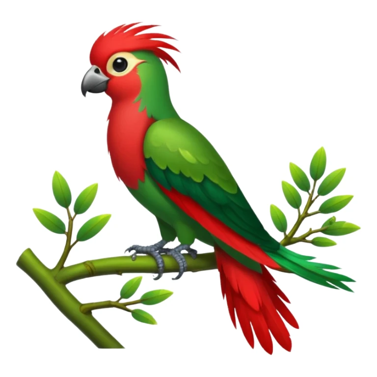 quetzal, exotic animal sticker