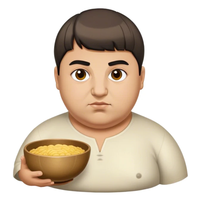 Fat Armenian oligarch with bowl haircut sticker