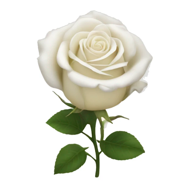 Cute bocay of white roses sticker