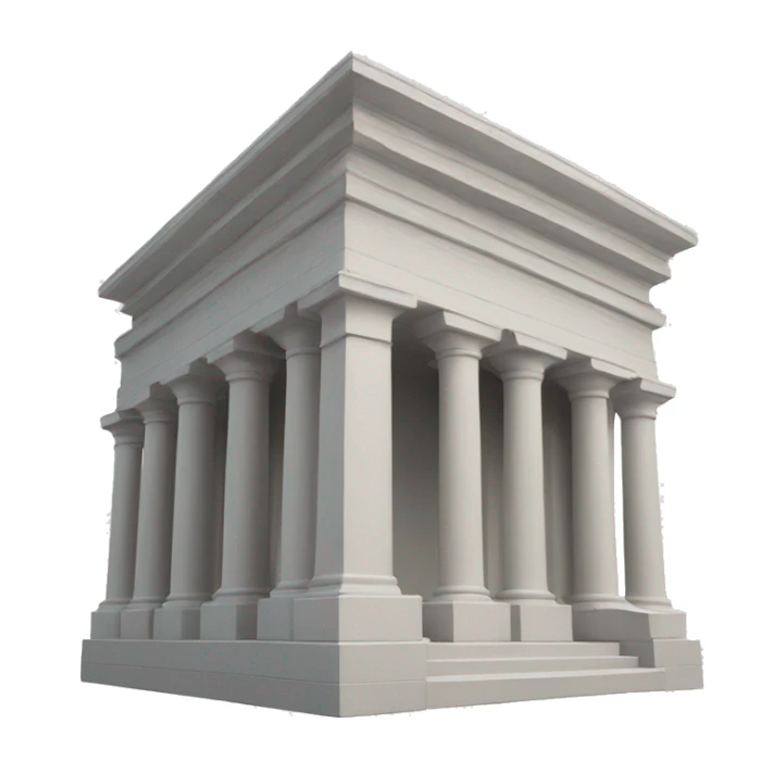 Symbol of architecture  sticker