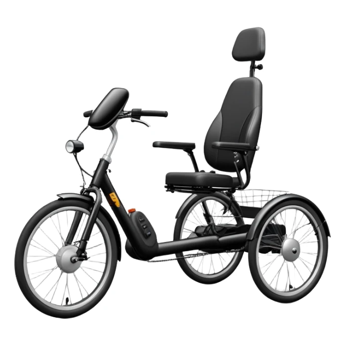 Recumbent trike sticker