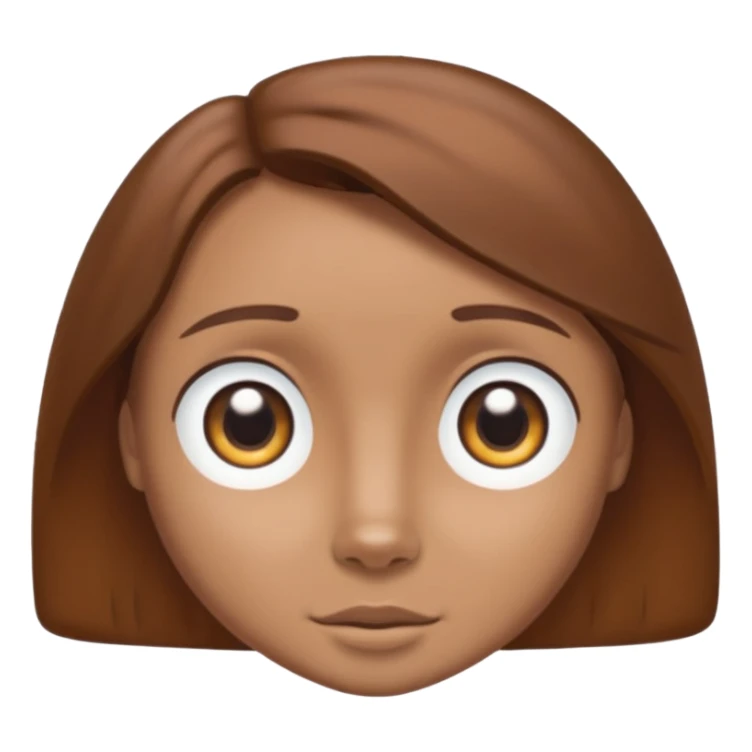 bluey bingo and a girl with brown hair brown eyes and tan sticker