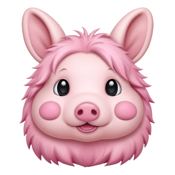 Can you do a mix of a bunny and a pig sticker
