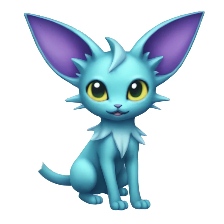 Espeon-Vaporeon full body sticker