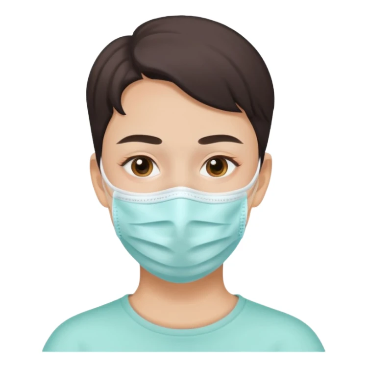 cute pastel colors skin care sticker