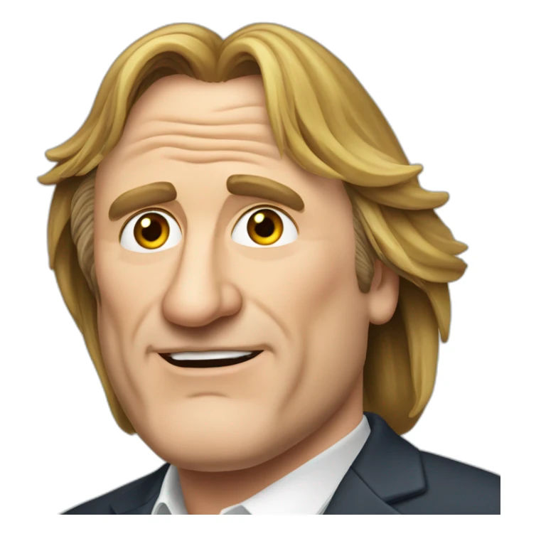 Gérard Depardieu sticker