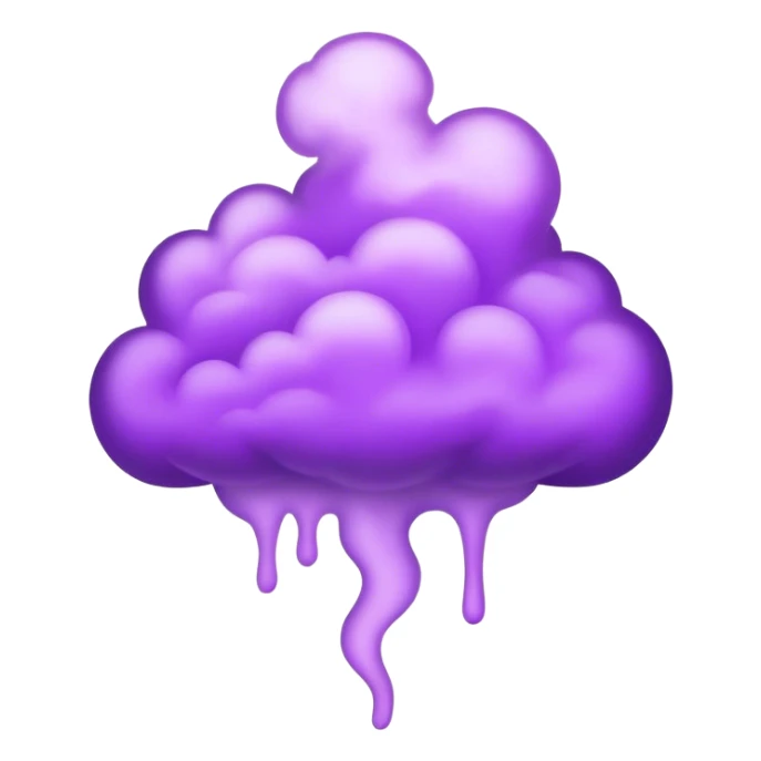 purple smoke sticker