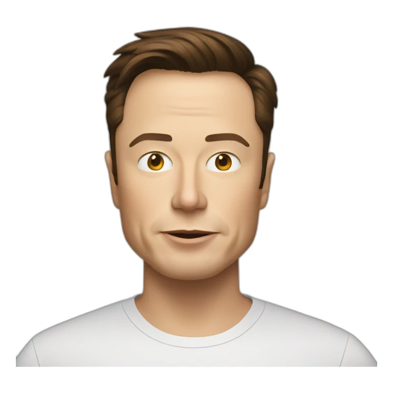 Elon musk qui se pignouf sticker