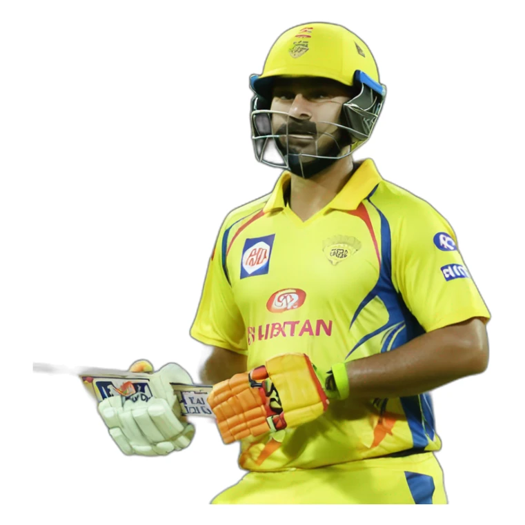 Chennai super kings in Indian premier league cricket sticker