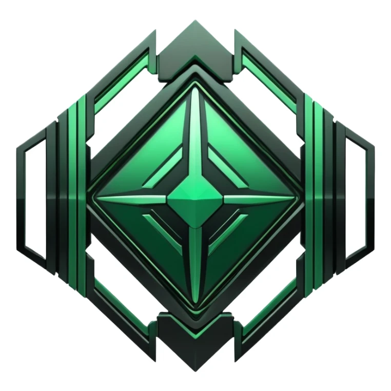 Black And Green Cyber Aesthetic Deco sticker