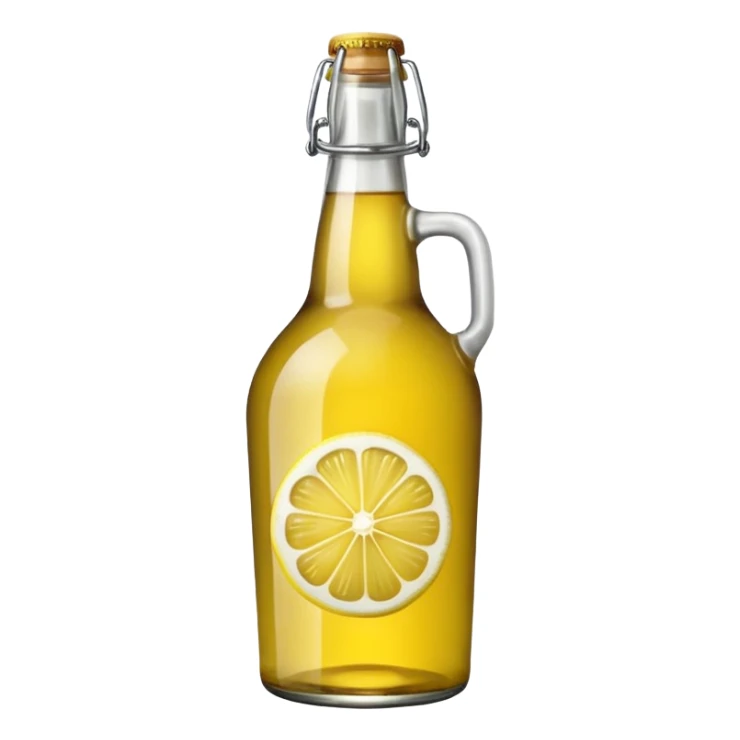 Bottiglia birra Dreher lemon in vetro  sticker
