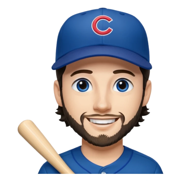 could I have a emoji of dansby Swanson from the cubs sticker