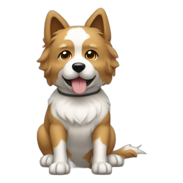 Chien qui fait du karaté sticker