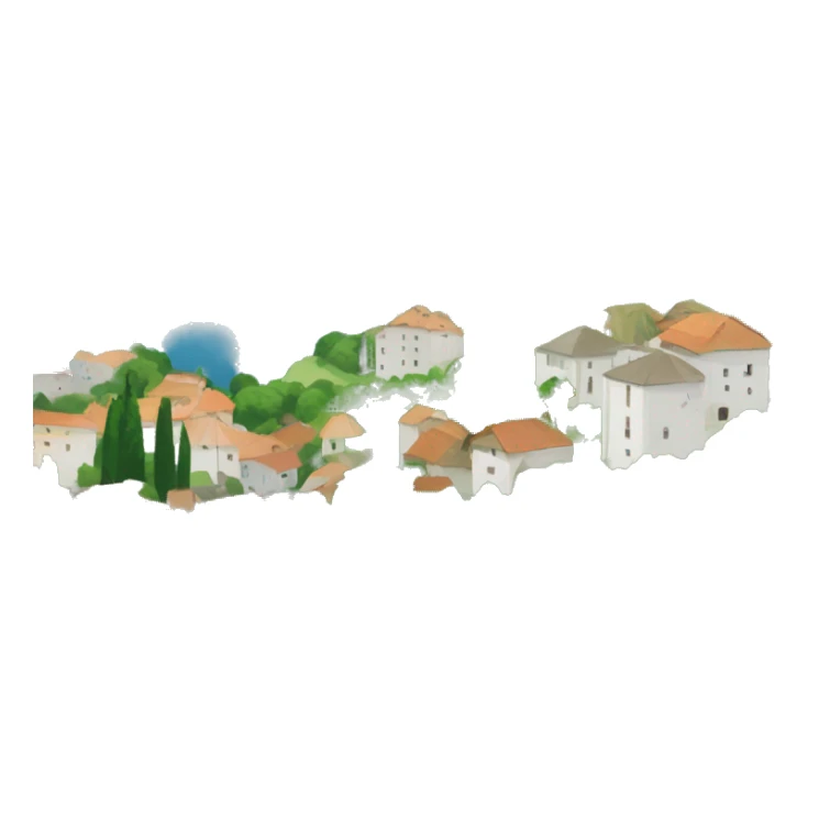 Bosnia and Herzegovina landscape sticker