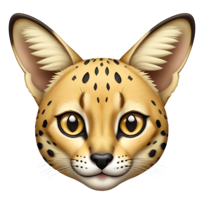 Serval-Genet-hybrid sticker