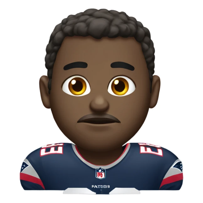 Sad New England patriots fan sticker