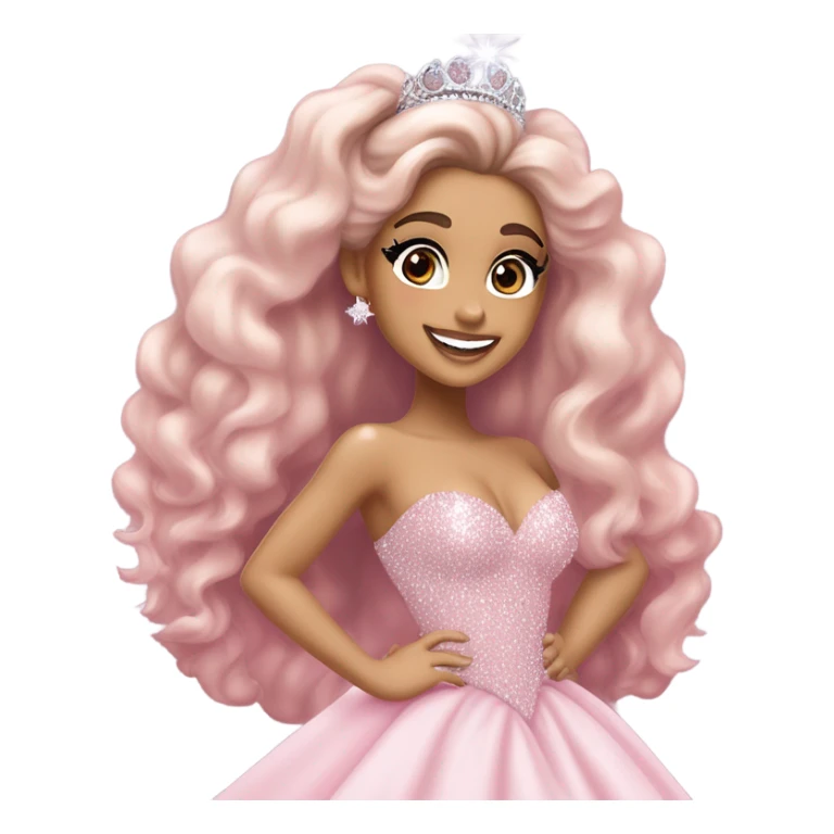 Ariana grande as Glinda in wicked  sticker