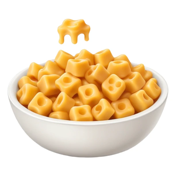 Bowl of Mac and cheese bites  sticker