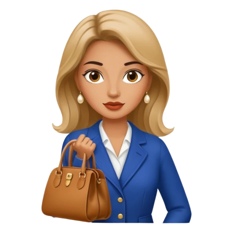 italian fashion with bag sticker