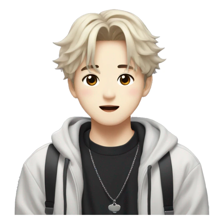 Hyunjin of stray kids sticker