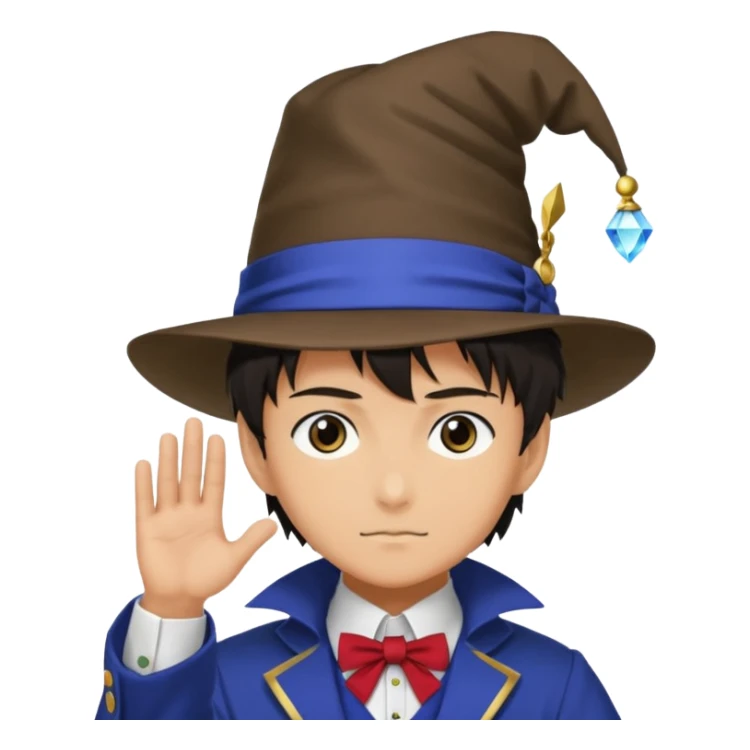 Kaito Kuroba in the famous detective conan story sticker