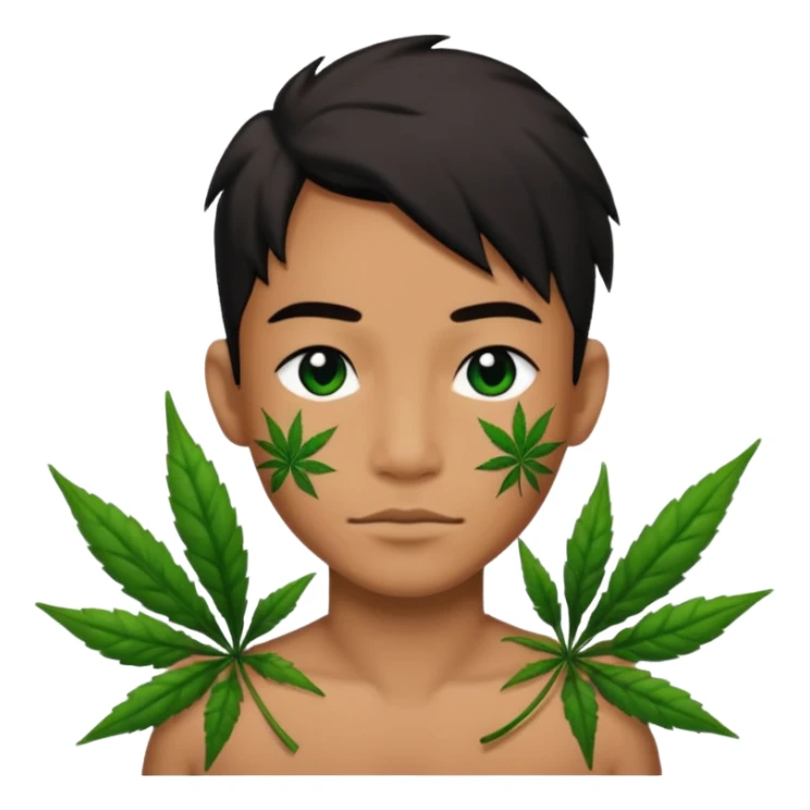 twitch black MrRunNGun weed sticker