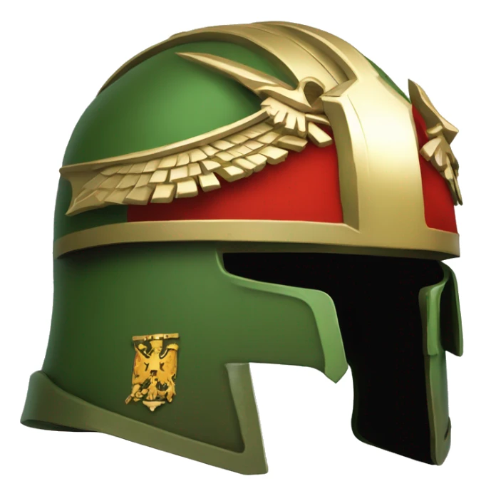 Warhammer 40000 helmet, featuring the Russian coat of arms. sticker