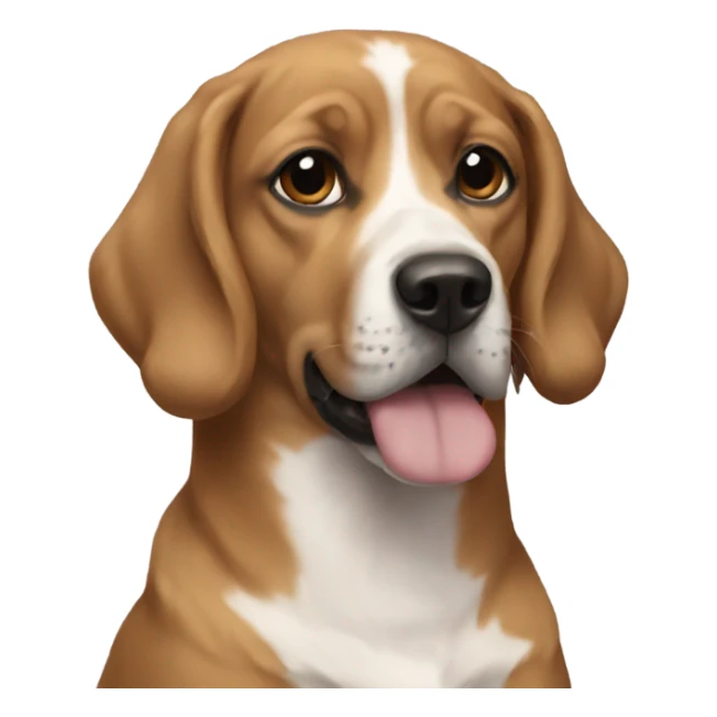 Aesthetic dog  sticker