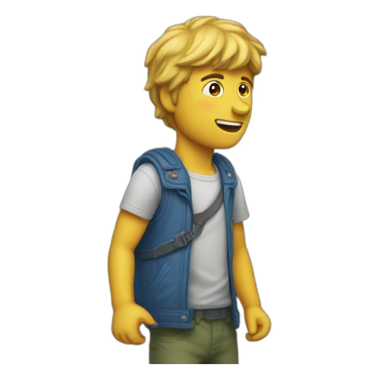 Dinausore qui s'appelle Paul sticker