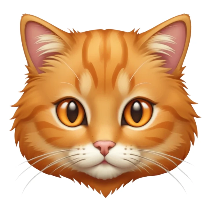 cute kedi cat with whiskers sticker