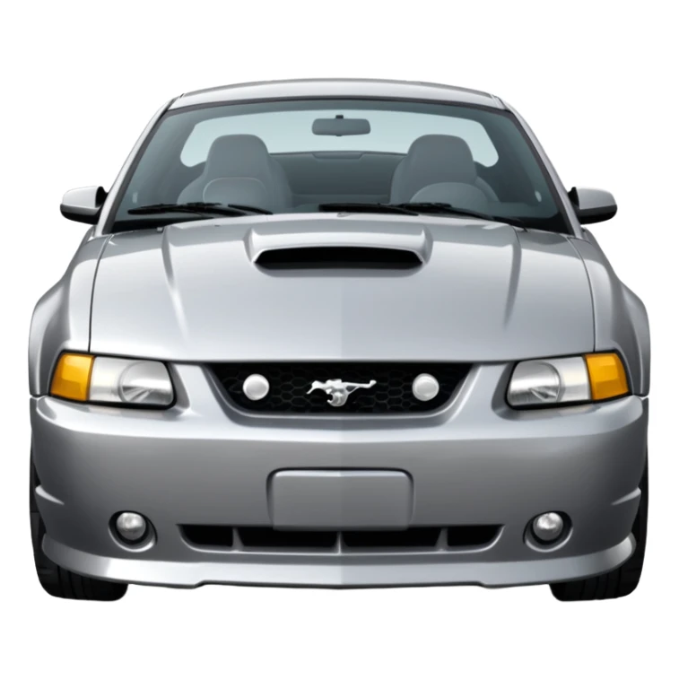 Grey 2003 mustang gt emoji sticker