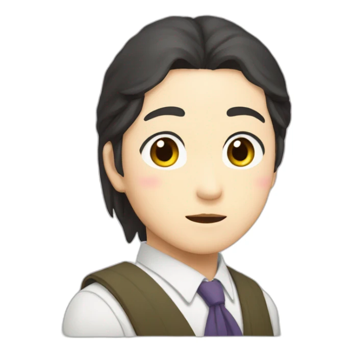 Hoshino Aï the character of Oshi no Ko sticker