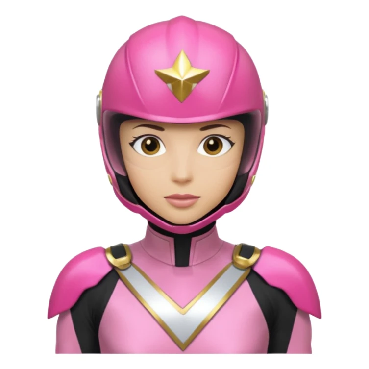 Power rangers Zeo pink ranger  sticker