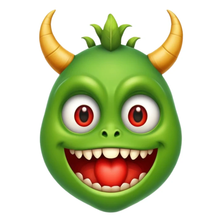 Un monstre qui donne conseil à un humain  sticker