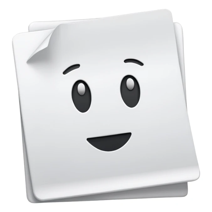 shares of paper sticker