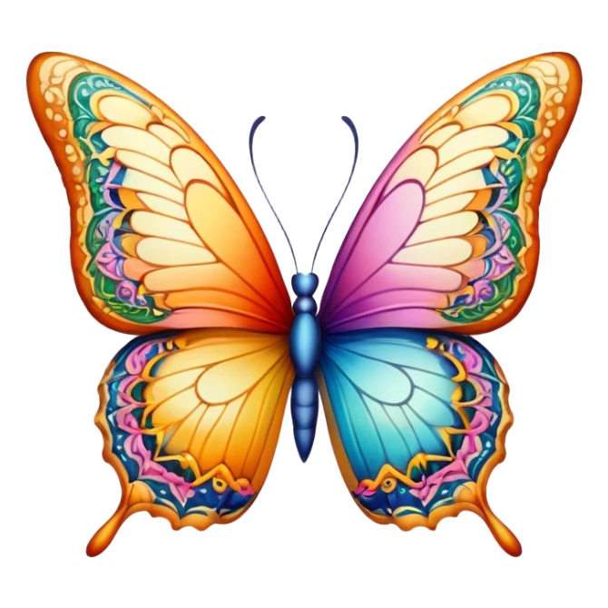 Butterflies kissing sticker
