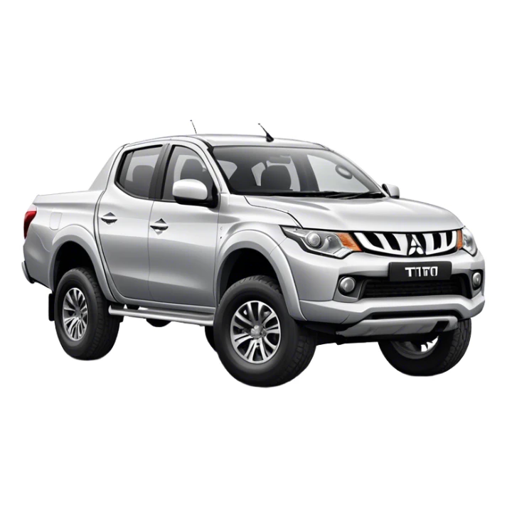 Mitsubishi Triton - Mitsubishi (Model Year: 2023) (Iconic colour: Silver) sticker