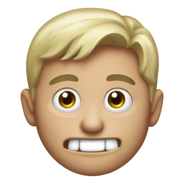 harry potter mewing and pointing at his jaw sticker