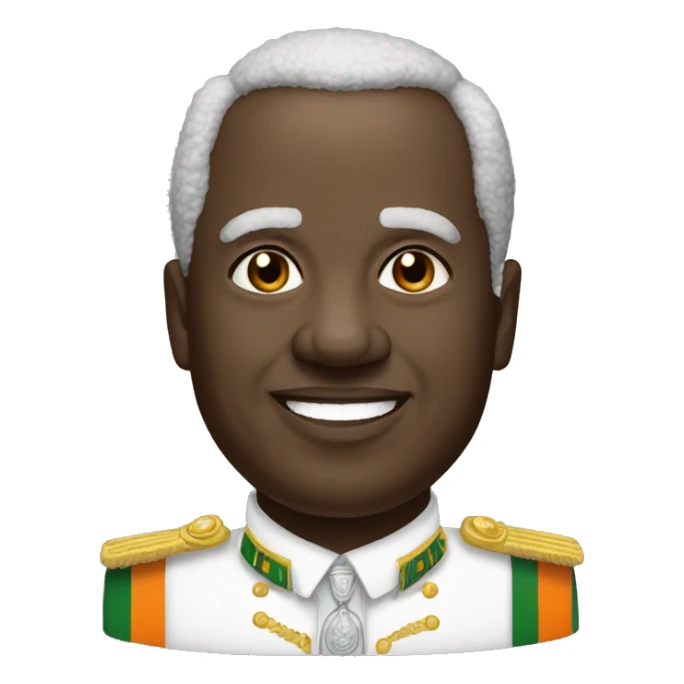 Président de la côte d'Ivoire  sticker