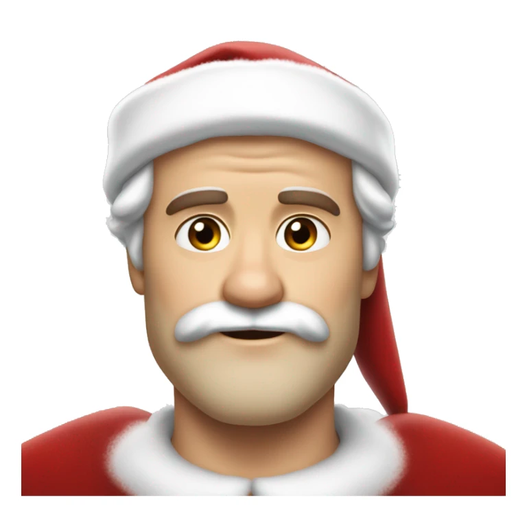 Henry Cavill as Santa Claus  sticker