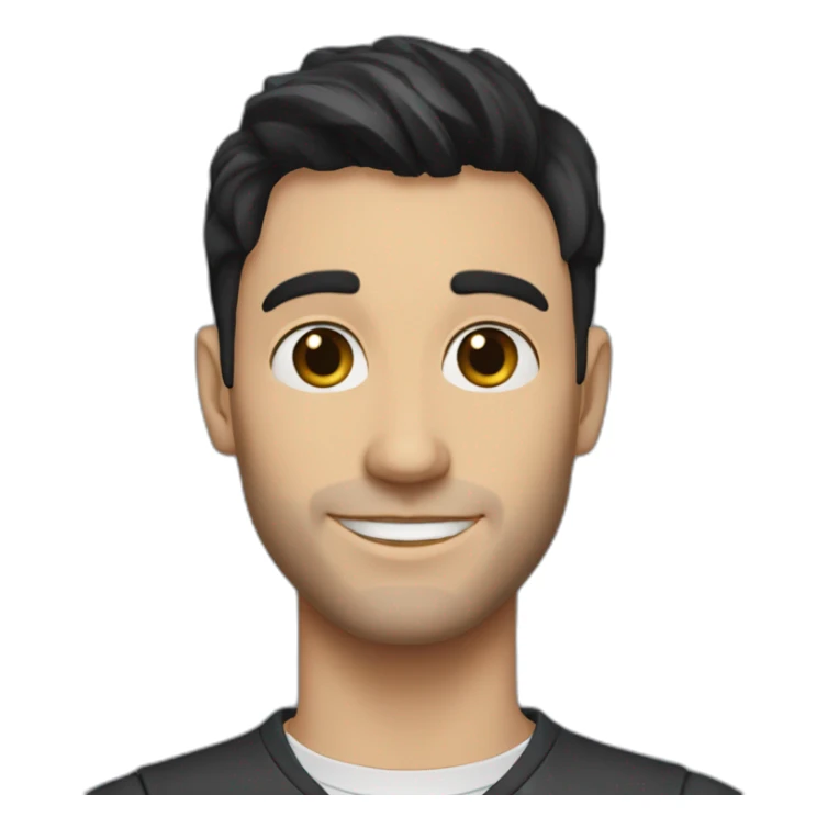 Spencer kelly loveless with dark hair age 36 sticker