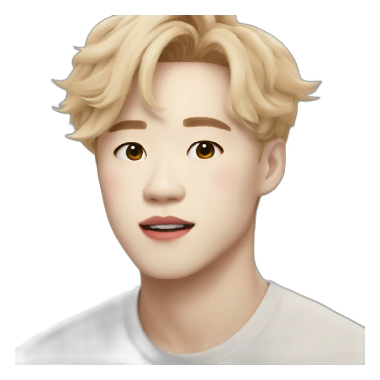 jimin from bts in like crazy music video sticker