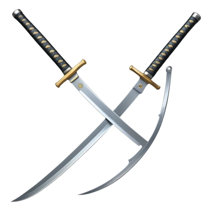 anime katana sticker